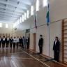 В образовательных учреждениях района новая учебная неделя началась с торжественной церемонии поднятия флагов.