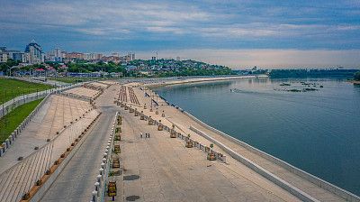 Фрагмент набережной р. Белой. Фото: Данил Ивлев, 2020